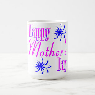 Joyeuse Fête des Mères Fleur de café Mug