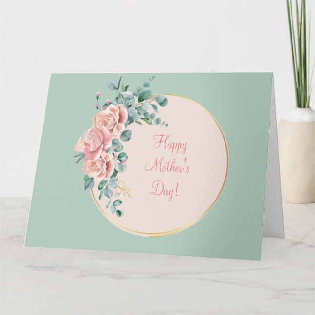 JOYEUSE FÊTE DES MÈRES (JADE) CARTE (Devant)