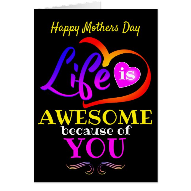 Joyeuse fête des mères (ou autre journée spéciale) (Devant)