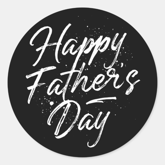Joyeuse Fête des Pères / Autocollants (Devant)