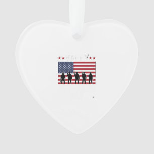 Joyeuse fête des vétérans Drapeau Silhouette Vecto