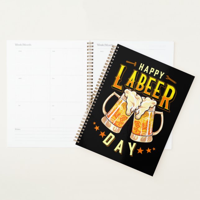 Joyeuse Fête du Travail Drôle Labeer Day (Devant avec enveloppe)
