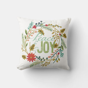 Joyeuse Joie Noël Coussin de vacances