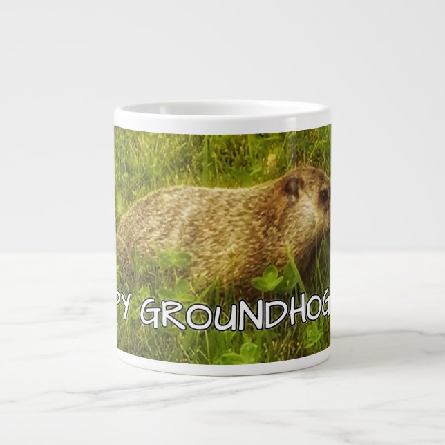 Joyeuse Journée de la marmotte ! mug (Devant)