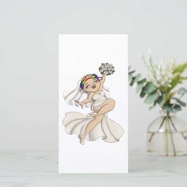 Joyeuse mariée 13 (Debout devant)