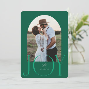 Joyeuse mariée à peine mariée Carte de Noël