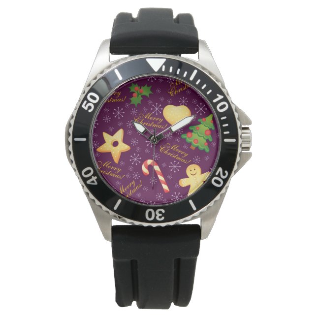 Joyeuse montre de Noël (devant)