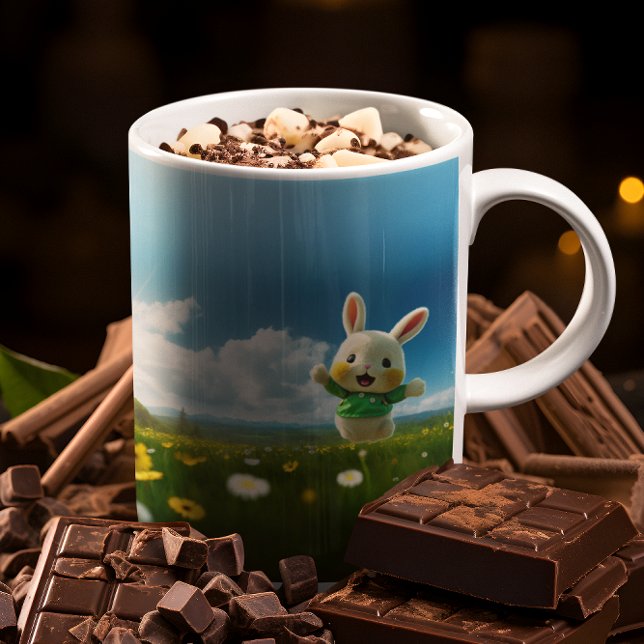 Joyeuse Mug Bunny de Pâques #3 (Happy Easter Bunny Mug #3)