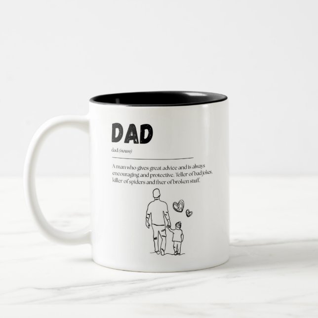 Joyeuse Mug de la Fête des Pères (Gauche)