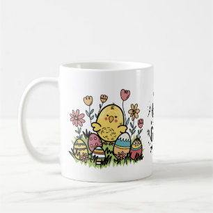 Joyeuse Mug de Pâques : Conception festive et joye