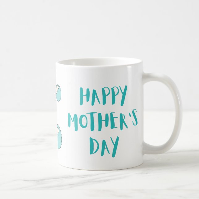 Joyeuse Mug de Tortue de la Fête des Mères - (Droite)
