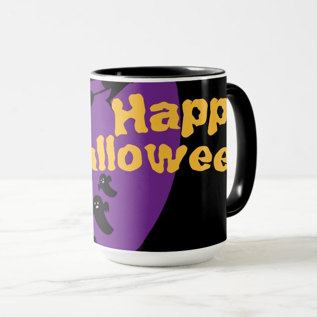 Joyeuse Mug d'Halloween (Devant droit)