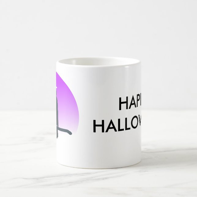 Joyeuse Mug d'Halloween avec hibou (Centre)