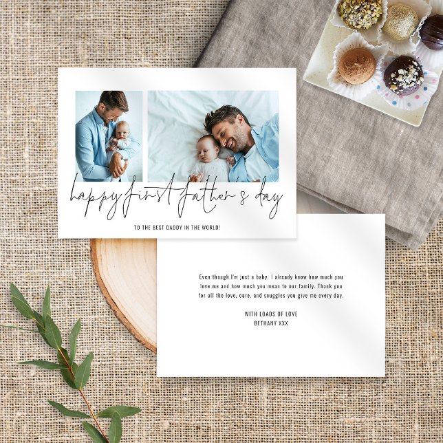 Joyeuse première Fête des pères 2 Photos Script (Créateur téléchargé)