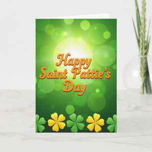 Joyeuse Saint-Patrick carte verte