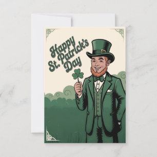 Joyeuse Saint-Patrick Leprechaun Vintage
