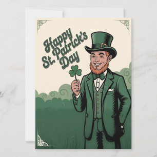 Joyeuse Saint-Patrick Leprechaun Vintage