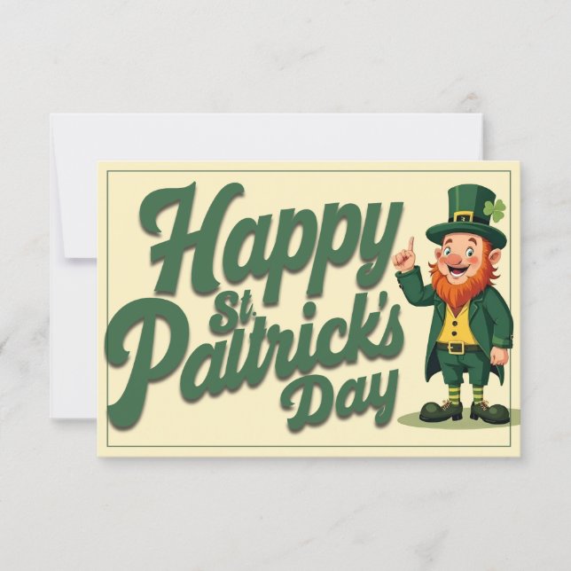 Joyeuse Saint-Patrick Mignon Lutins (Devant)
