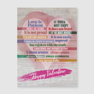 Joyeuse Saint-Valentin - 1 Corinthiens 13
