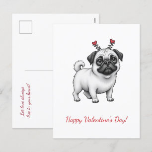 Joyeuse Saint-Valentin ! Carte de la Saint-Valenti