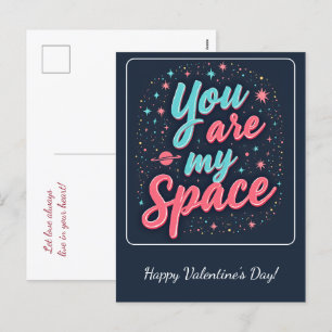 Joyeuse Saint-Valentin ! Carte de la Saint-Valenti