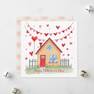 Joyeuse Saint-Valentin ! Carte de la Saint-Valenti