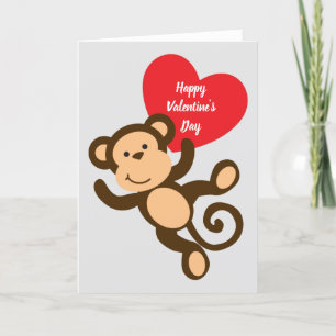 Joyeuse Saint-Valentin carte de vacances pliée sin