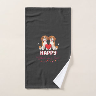 Joyeuse Saint-Valentin Couple de Beagles