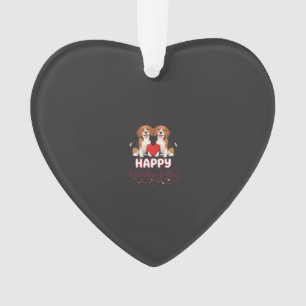 Joyeuse Saint-Valentin Couple de Beagles