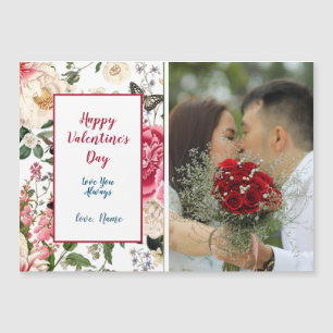 Joyeuse Saint-Valentin Floral Victorian & Photo