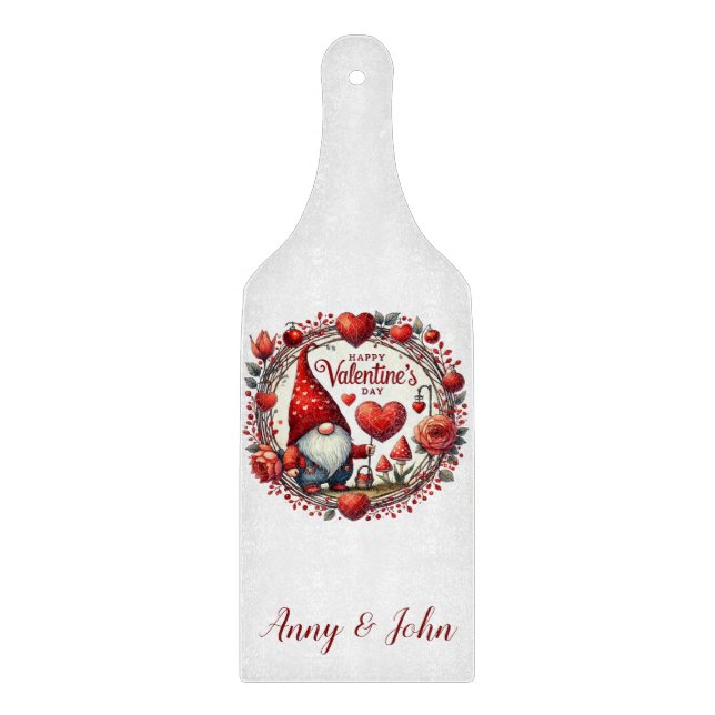 Joyeuse Saint-Valentin Planche à Découper Personna (Devant)