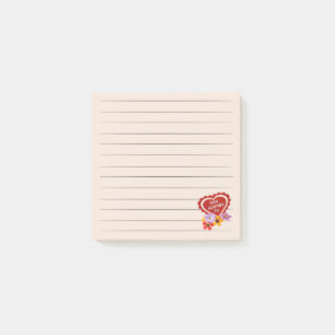 Joyeuse Saint Valentin Post-it Notes
