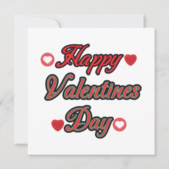 Joyeuse Saint-Valentin pour le cadeau (Devant)