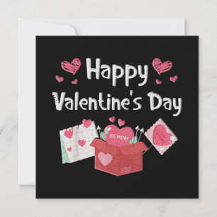 Joyeuse Saint-Valentin Sois Mienne Cœurs Mignons
