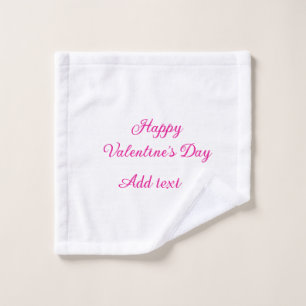 Joyeuse Saint-Valentin texte rose nom message