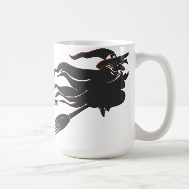 Joyeuse sorcière Halloween Mug (Droite)