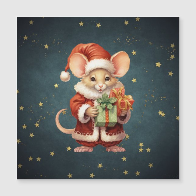 Joyeuse souris Noël (Devant)