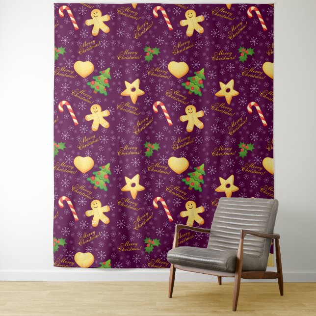 Joyeuse tapisserie de Noël (En situation)