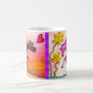 Joyeuse tasse #4 de chevaux