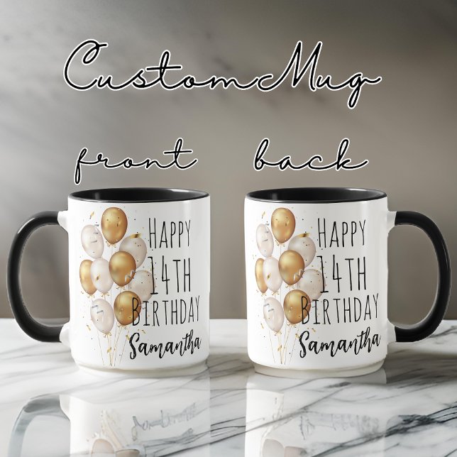 Joyeuse tasse d'anniversaire, cadeau d'anniversair (happy birthday mug for mom, women, girl or her, gift for mom birthday gift, birthday present mug)
