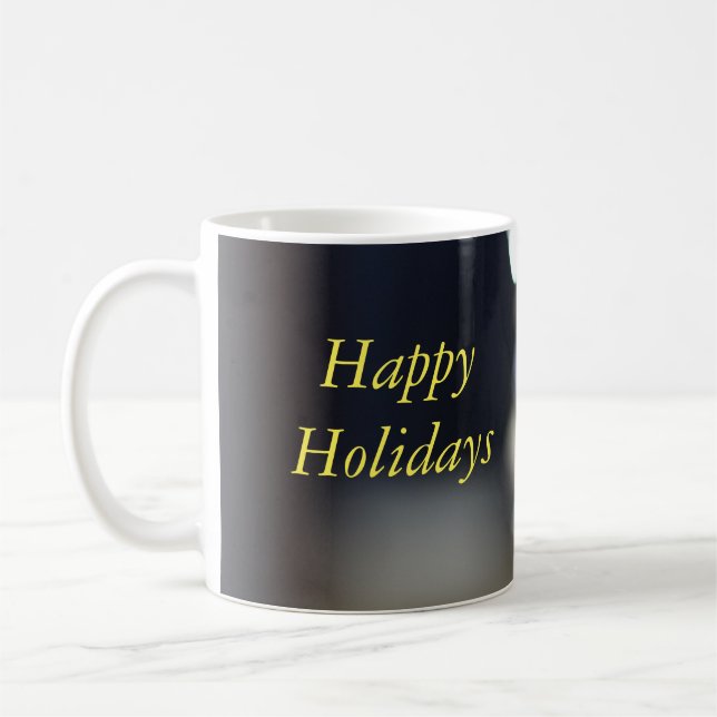 Joyeuse tasse de jours fériés. (Gauche)