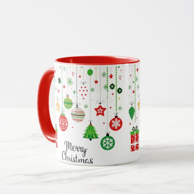 Joyeuse tasse de Noël (Devant gauche)