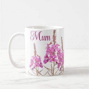 Joyeuse tasse de sauce boho rose pour maman pour l
