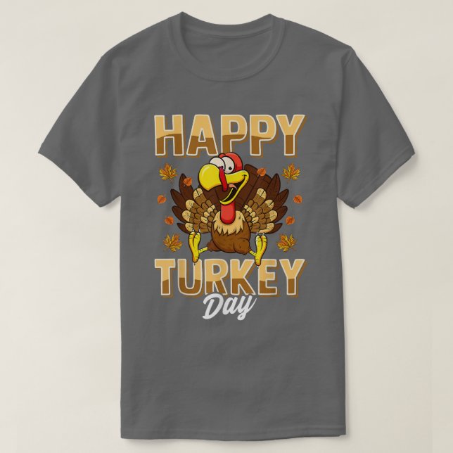 Joyeuse Turque Chemise Thanksgiving Day T-Shirt Ho (Design devant)