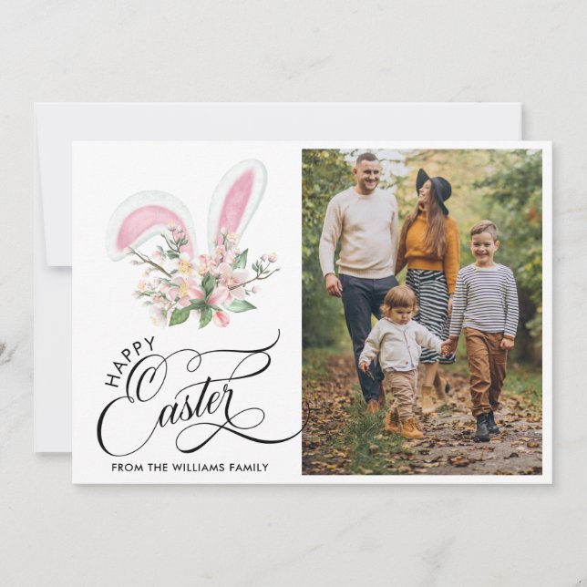 Joyeuse typographie de Pâques (Devant)