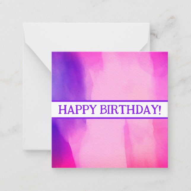 Joyeuses cartes d'anniversaire, mignonette, stock  (Devant)