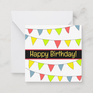 Joyeuses cartes d'anniversaire, mignonette, stock