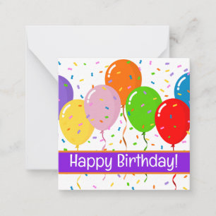 Joyeuses cartes d'anniversaire, mignonnes, stocks 