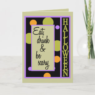 Joyeuses cartes Halloween