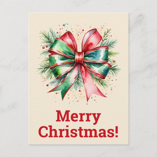 Joyeuses cartes postales de Noël (Devant)